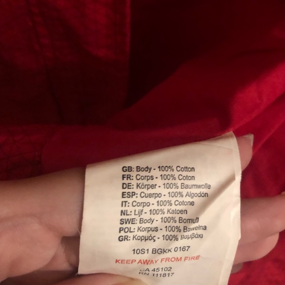 Girls Bench Red Jacket - Picture 5 of 5